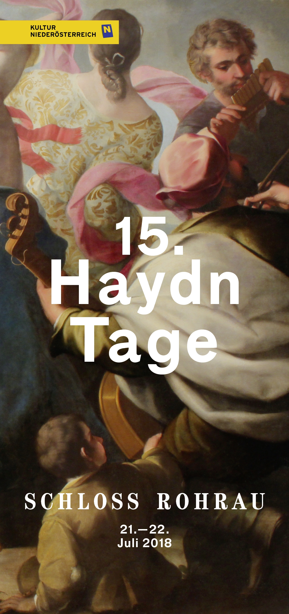15. Haydn-Tage Schloss Rohrau 2018 - Coverfoto
